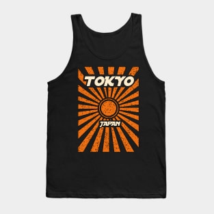 Retro Tokyo Japan Tank Top